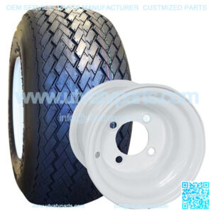 18x8.5-8" Tire & Wheel Combo (18" Tall Pre-Mounted)