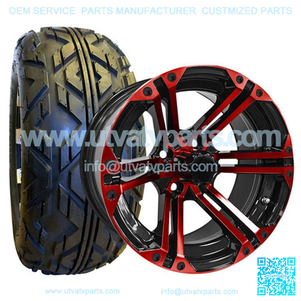Golf VX 215/35 - 14" Tire & Wheel Combo (20" Tall) - Image 3