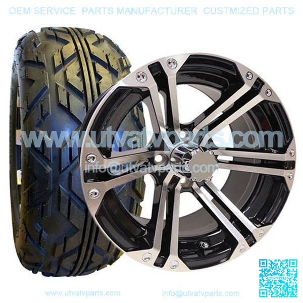 Golf VX 215/35 - 14" Tire & Wheel Combo (20" Tall) - Image 4