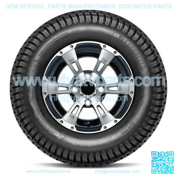 DoubleTake 23x10.5-12" Golf Cart Hybrid Tire & Wheel Combo (23" Tall Premounted) - Image 3