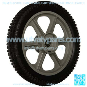 335112 Wheelbarrow Replacement Wheels, 12", black