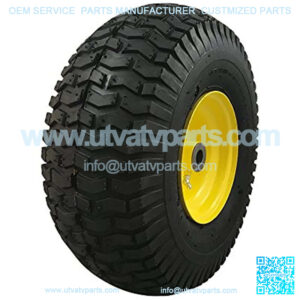 15x6.00-6 Front Tire Assembly Replacement for Riding Mowers - Turf Saver Tread