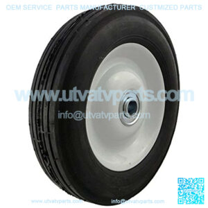 8x1.75" Semi Pneumatic Tire on Wheel with Offset Hub