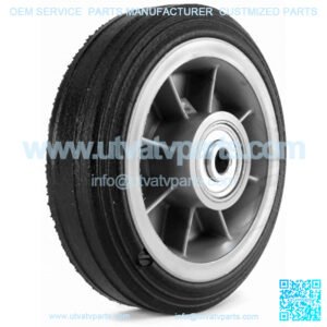 6X2.00 6-Inch General Purpose Wheel for Lawn Mower, 1/2-Inch Ball Bearing by 2-1/2-Inch Centered Hub