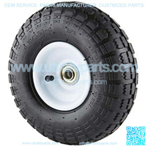 FR1055 10-Inch Pneumatic Replacement Turf Tire for Hand Trucks and Lawn Carts