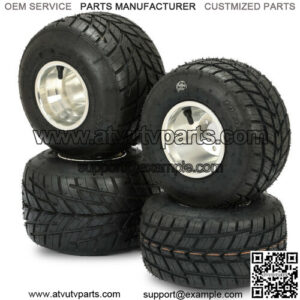 replacement 10x4 5/5 tubeless tire go kart rain anti skid tyre