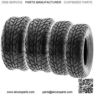25x8-12 25x10-12 ATV UTV Tires 6 PR Tubeless A021 [Bundle]
