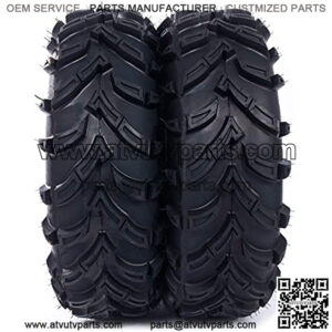2PCS 26X9-12 6PR 26" ATV UTV all-terrain Tires Rear Tires 26/9/12 Tubeless Tires Front Left Right Tire