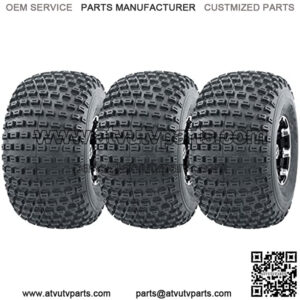 3 New 3 Wheeler ATV Tires 22X11-8 4PR P322 Dimple - 10026