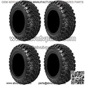 Full set of Kanati Mongrel (10ply) DOT ATV Tires [30x10-14] (4)
