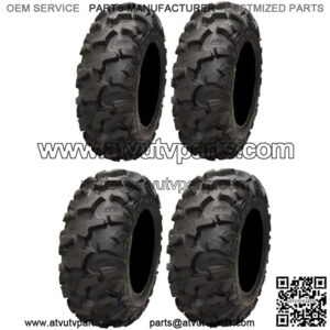 Full set of Blackwater Evolution 28x9-14 and 28x11-14 ATV Tires (4)