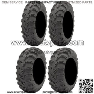 Full Set of Mud Lite (6ply) 24x8-12 and 24x10-11 ATV Tires (4)