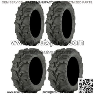 Full set of Mud Lite XTR (6ply) 25x8-12 and 25x10-12 ATV Tires (4)