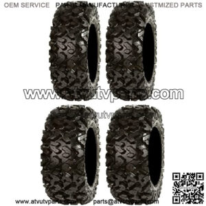 Full set of Sedona Rip Saw 25x8-12 and 25x10-12 ATV Tires (4)