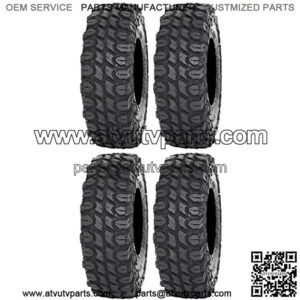 Full set of STI X COMP ATR DOT Radial (10ply) 32x10-14 ATV Tires (4)