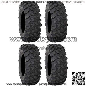 Full Set of System 3 XTR370 (8ply) Radial ATV Tires [30x10-14] (4)