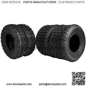 ATV Tires Set of 4 21x7-10 Front 20x11-9 Rear ATV 4 PLY Tire 4 Pack