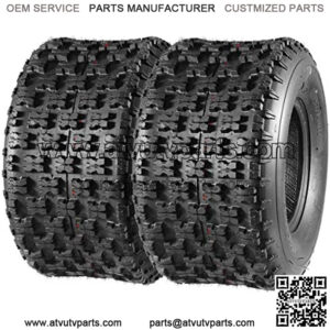 20X11-9 20-11-9 Rear ATV Sport Quad Tires 20X11X9 6PR, Set of 2