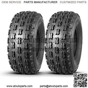 Sport ATV Tires 21X8-9 21x8x9 GNCC 21X8.00-9 Front ATV UTV Race Desert Tires,4 Ply Rating Tubeless, Set of 2