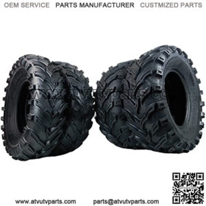 New 4 Set of MS Claw 25x10-12 Rear 25x8-12 Front ATV Tires Bear 6ply K299