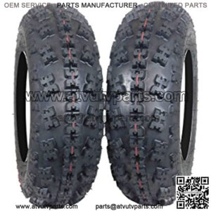 New ATV Sport Quad Tires 21X7-10 6 Ply Dual Compound Front Rear For Yamaha Raptor Banshee Honda 400ex 450r 660 700 400 450 350 250 (Two Front 21x7-10 6 ply)