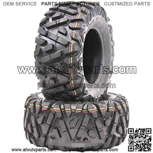 Set 2 UTV ATV tires 23x11-10 6PR for 01-08 Kawasaki MULE 3000/3010