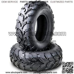 Set of 2 New ATV/UTV Tires 25x8-12 /6PR P373 - 10243