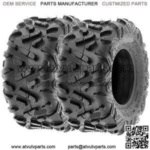 Set of 2 Power.II 22x10-10 ATV UTV Off-Road Tires, All-Terrain, 6 PR, Tubeless A051