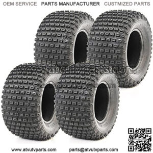 Set of 4 New ATV Tires 22X11-10 4PR P322 Dimple - 10030