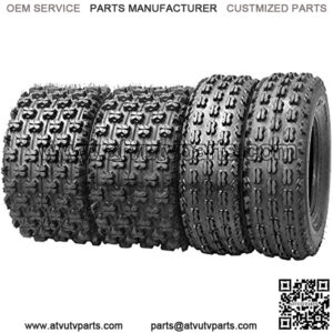 Set of 4 Sport ATV Tires 21x8-9 Front & 22x10-10 Rear /4PR Kawasaki