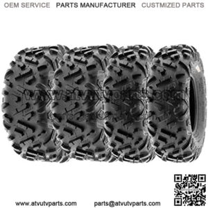 22x7-11 22x10-9 ATV UTV Tires 6 PR Tubeless A051 POWER II [Bundle]