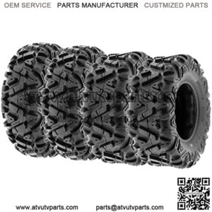 Power.I ATV/UTV all-terrain Tires 25x8-12 Front & 25x10-12 Rear, Set of 4, 6 PR Tubeless A033