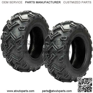 2PCS 25" 25x10-12 Rear ATV Utility UTV Tires Replacement Tire 25x10x12 6Ply fit 12in Rim