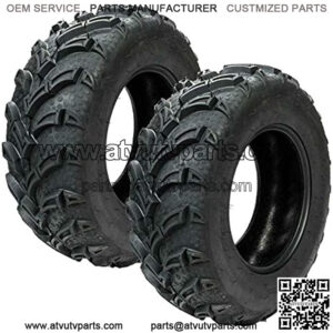 2PCS 25x8-12 Front ATV UTV All-Terrain Tires 6 PLY 25" 25x8x12 Sports Tires
