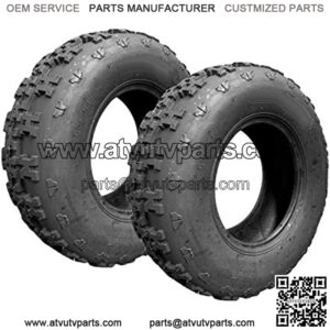 2PCS Front Sport ATV Utility Tires AT 21X7-10 4 Ply Tires Tubeless