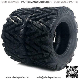 Set of 2 A-line tread AT 26x11-12 26x11x12 ATV UTV Tires All-Terrain 6 Ply Tubeless