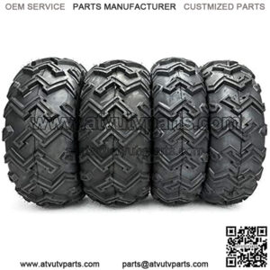 Set of 4 25" 25x8-12 & 25x10-12 ATV Utility UTV Tires AT Front Rear Tires 6PR fit 12" Rim