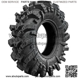 Intimidator UTV / ATV Mud Tire for RZR, X3, General, Maverick, Ranger, Rock & All Terrain UTV Mud Tire | 30x10-14 | 2" Tread Depth | 6 Ply Ratings