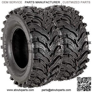 2 New ATV/UTV Tires 24x9-11 Front 24x9x11 6PR, Max Load 365lbs@7psi