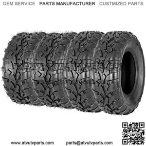 Set of 4 ATV/UTV Tires 25x8-12 Front & 25x10-12 Rear /6PR