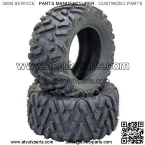 Set 2 of ATV UTV Tires 27x11-12 27x11x12 6PR Bighorn Style All Terrain