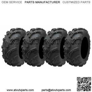 28x10-12 28x12-12 Atv Utv Tires Set of 4 28" 6 Ply 2 Front Rear NEW