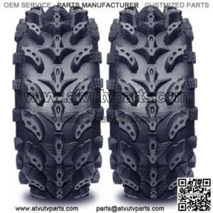 Pair 2 Swamp Lite 28x11-14 ATV Tire Set 28x11x14 SwampLite 28-11-14