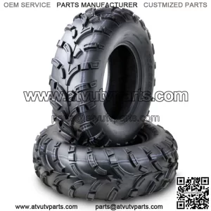 2 Front ATV Tire 24x8-12 24x8x12 for 2000-2017 Honda Fourtrax Rancher 24x8.00-12
