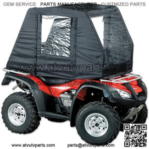 Raider 02-1400 Black Universal Heavy Nylon ATV Cab Enclosure and Cabin Cover