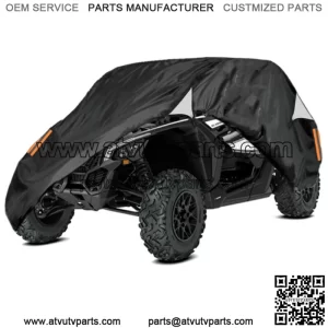 NEVERLAND Utility Vehicle Cover Waterproof For Can-Am Maverick X3 XRS Turbo R RR (For: Can-Am Maverick X3 R)