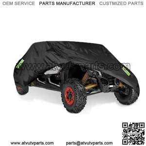 UTV Cover Storage UV Rain Protector For Can-Am Maverick Sport Max DPS 1000 1000R (For: Kawasaki Teryx 800)