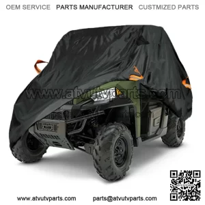 UTV Cover Storage UV Rain Protector For Polaris Ranger XP 1000 RZR 900/800 Trail (Fits: Yamaha Rhino 660)