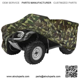 ATV Cover Waterproof Camo Sun Rain Outdoor Protector for Honda TRX 250 450 400 (Fits: Yamaha Rhino 660)