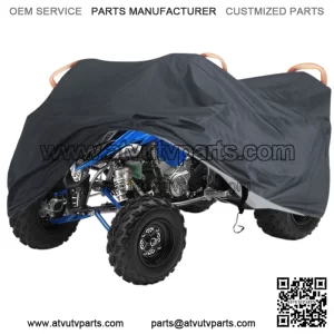 Waterproof ATV Cover Storage Sun Protection For Yamaha Raptor 350 660R 700 700R